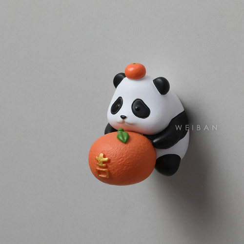 未半熊猫冰箱贴中国城市四川成都