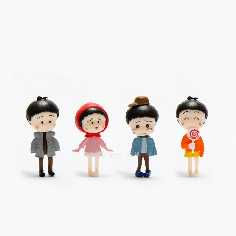 樱桃小妹时尚装备卡通人物冰箱贴 创意磁铁可爱磁铁 留言磁性贴