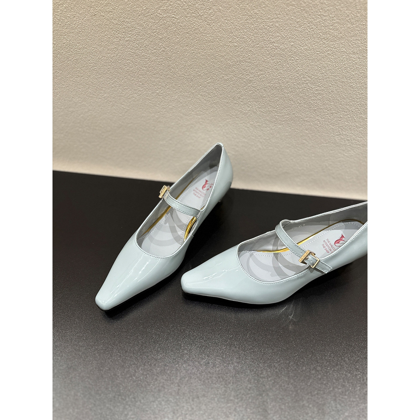 TMEIXI巨好看气质玛丽珍单鞋女春夏高级不累脚尖头细跟绝美高跟鞋