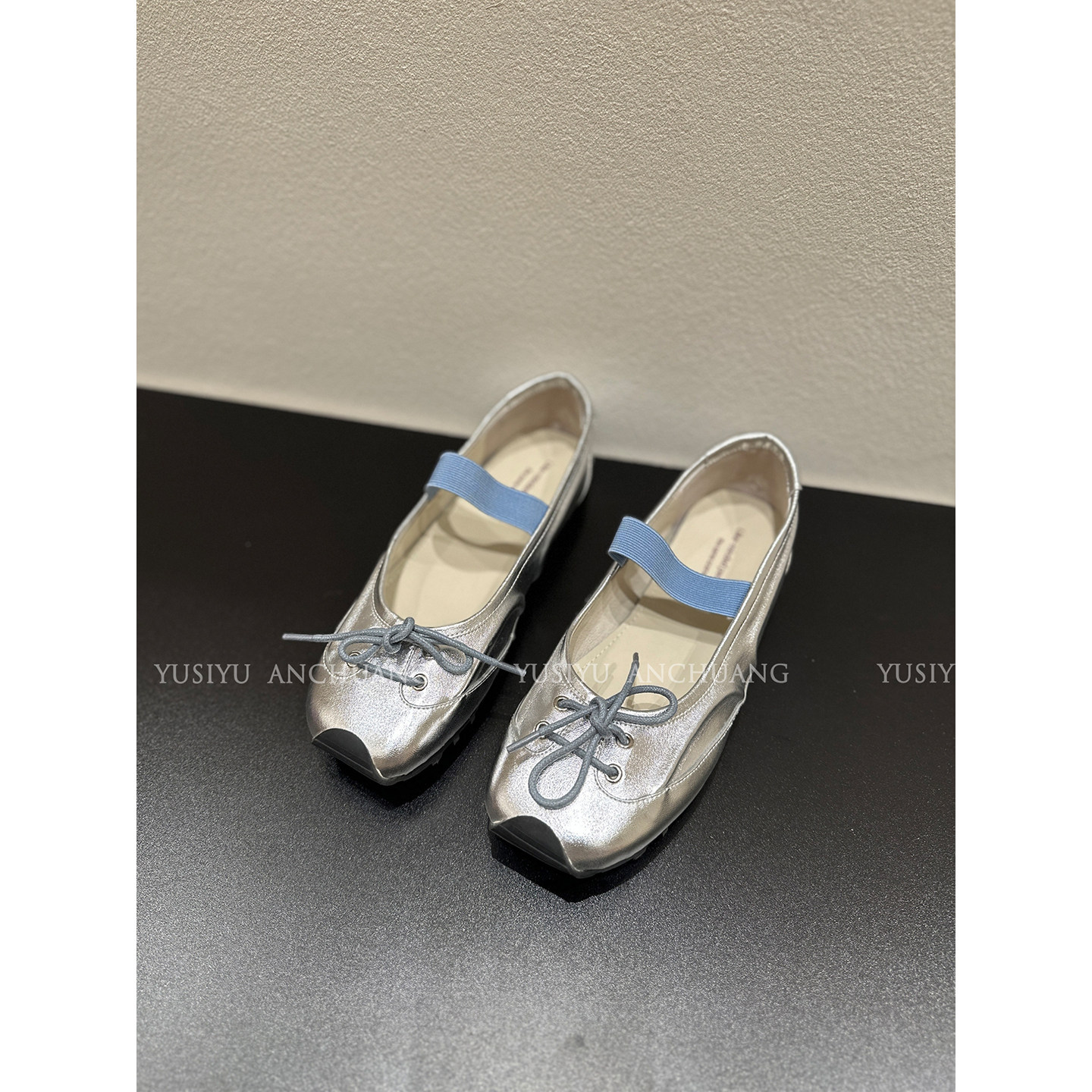 TMEIXI博主蝴蝶结百搭玛丽珍俏低跟春秋新款单鞋女春夏平底休闲鞋,女鞋,时尚休闲鞋,淘宝优惠券,粉丝福利购,淘宝优惠卷