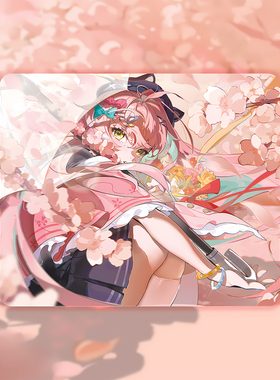 「樱」YING细面电竞二次元鼠标垫游戏顺滑FPS布垫CS2瓦罗兰特加厚