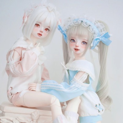 【CHIPS】夏郁 BJD MDD 熊妹 四分 娃衣 水色运动服 套装 现货