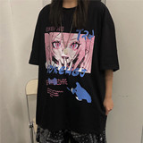 *已注册纯棉广货韩INS学院卡通宽创意T恤男女102B-T8512P40，男装T恤，星座102B
