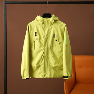 秋2025男士外套冲锋衣休闲宽松户外登山服防风夹克102B-JK1590P65图片