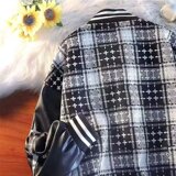 秋25双层原版复古小香风刺绣拼接夹克潮牌宽松外套102B-JK3333P78，男装夹克，星座102B