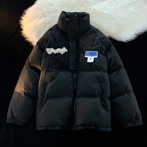 高街oversize棉服男女冬季加厚高级感情侣棉衣外套102B-M131P108图片