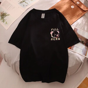紧密220克夏潮牌ins大码休闲t恤字母短袖情侣装上衣102B-T7288P30图片