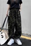 2024秋美式高街hiphop嘻哈迷彩工装裤显瘦裤男女102B-K8803P68，男装休闲裤，星座102B