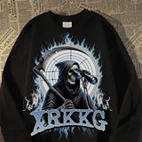 秋2025重磅银狐绒正肩圆领卫衣百搭上衣男女102B-W3882P48加绒58，男装卫衣，星座102B