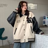 秋2025美式复古拼接棒球服韩版学生宽松夹克外套潮102B-JK853P75，男装夹克，星座102B