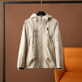 秋2025男士外套冲锋衣休闲宽松户外登山服防风夹克102B-JK1590P65，男装夹克，星座102B