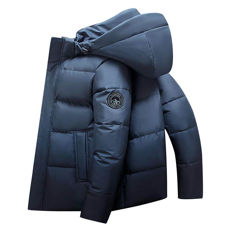冬羽绒服男连帽渐变加厚工装外套情侣羽绒衣外套102B-Y232P175,男装羽绒服,星座102B