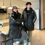 情侣装羽绒服男女中长款青年加厚大码免洗冬季外套102B-Y8913P215，男装羽绒服，星座102B