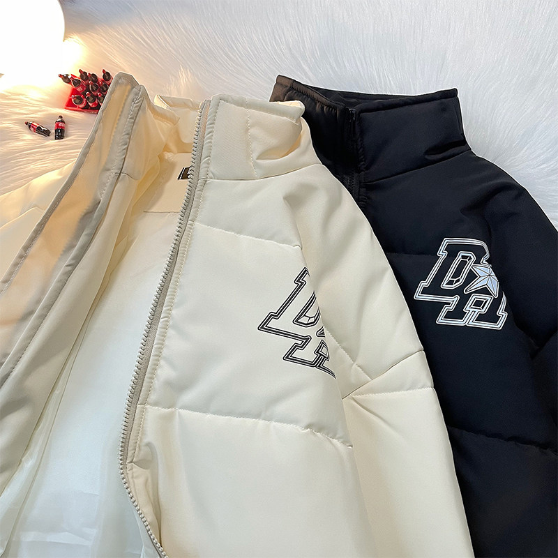 秋冬潮美式高街棉服外套男女复古棉衣棉袄面包服潮102B-M587P95,男装棉衣,星座102B