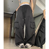 春夏多巴胺穿搭美式复古工装裤男女休闲运动裤休闲裤102B-K524P48，男装休闲裤，星座102B