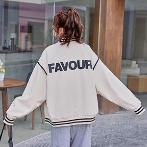 秋2025双面穿拼色棒球服宽松学生外套休闲夹克上衣102B-JK849P78图片