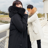 直播可吃货羽绒服冬款潮貉子毛连帽白鸭绒外套102B-Y073P200特价，男装羽绒服，星座102B