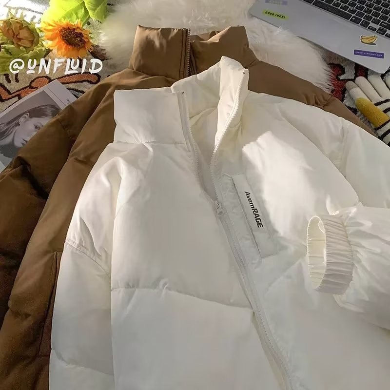 韩版潮流立领棉衣男女冬宽松百搭休闲棉服ins外套潮102B-M8023P95,男装棉衣,星座102B