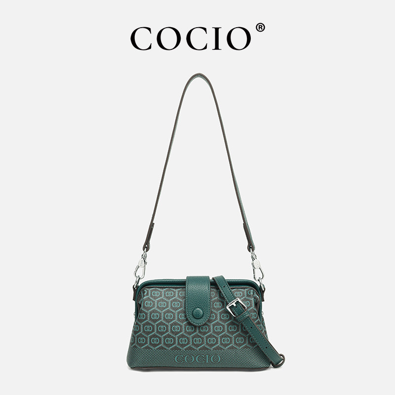 COCIO 2024新款斜跨单肩女包高级夏百搭迷你小轻奢品牌CC161