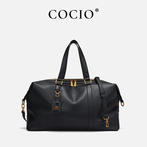 COCIO时尚百搭大容量旅行包新款休闲健身包运动包女手提包CC68121