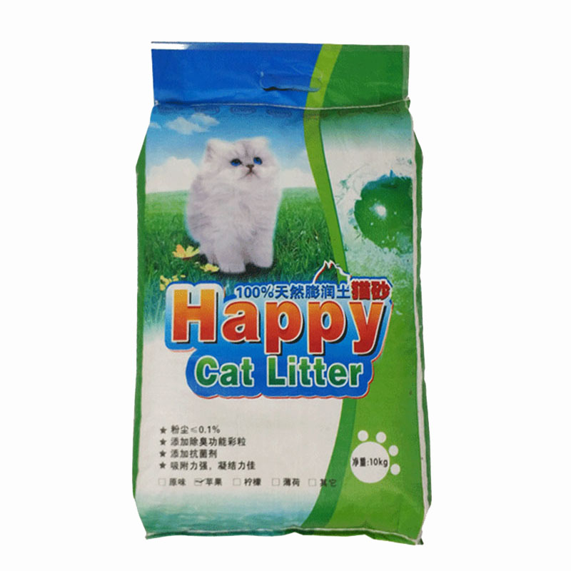 北方犬业-happycat猫砂膨润土除臭结团无尘10kg20斤猫沙猫咪用品 宠物/宠物食品及用品 猫砂 原图主图