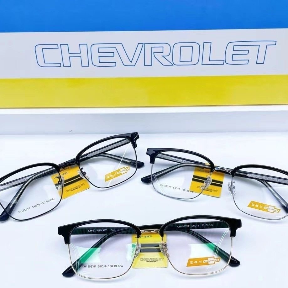 CHEVROLET雪佛兰男女款半钛超轻全框眼镜架有型号99％均有货