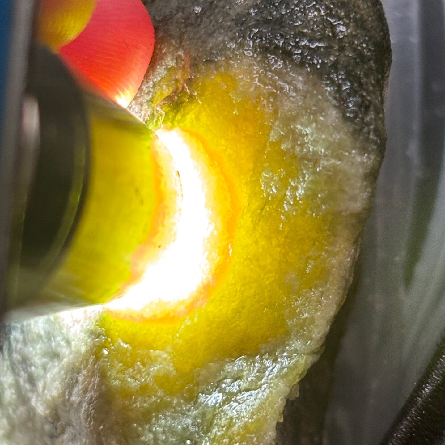680莫西沙黄翡水泥皮老场口料天然翡翠原石超市缅甸A货玉石毛料