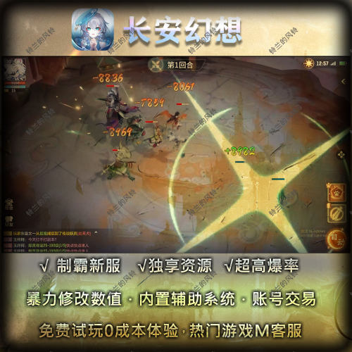 长安幻想gm后台自发兑换码无限资源满级vip代金券码cdk