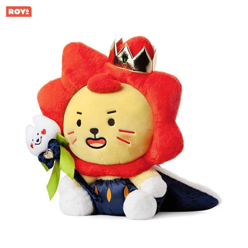 LINEFRIENDS正品ROY6 莱阳六周年国王系列应援棒大玩偶明星周边