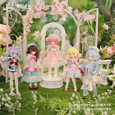 现货正版MIRAIDOLLS逃跑的心星愿少女盲盒8分BJD可动人偶换装娃娃