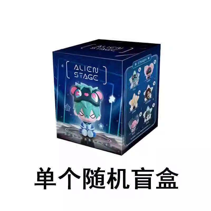 Blind Box Alien Stage Freedom Stage Series Trading Figures (Manyufan) – 1 Caixa aleatória
