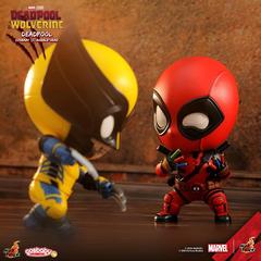 HOTTOYS死侍与金刚狼死侍3盲盒正版电影周边手办 COSbaby公仔摆件