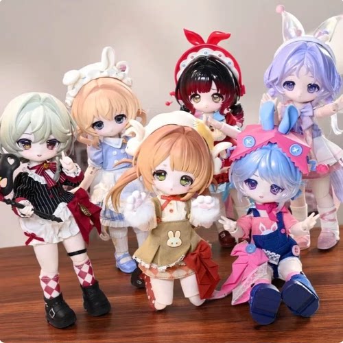 正品COME4FREE邦倪兔兔梦匣系列特体六代盲盒帕芙特娅BJD娃娃可动