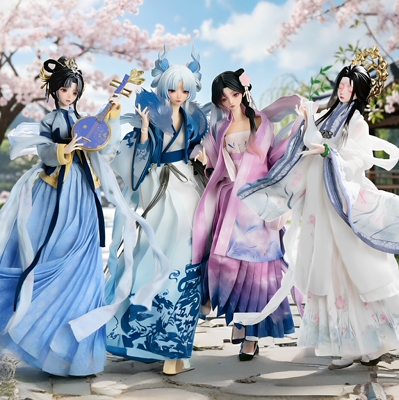 悸动瞬息·官方新品风月千年特六bjd女娃盲盒可动人偶摆件换装礼