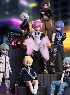 正版zack扎克事件8分bjd盲盒可动人偶摆件潮玩具公仔手办送人礼物