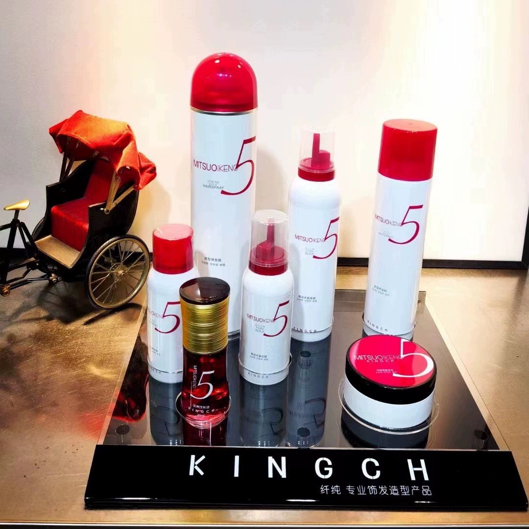 纤纯慕丝丰盈发蜡亮饰发油造型发泥发胶喷雾正品理发店同款