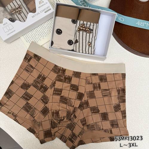 卡通印花精品男士内裤米娅林抗菌