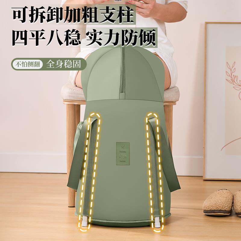 脚泡桶过小腿折泡脚袋足浴桶养生家用便携保式洗脚盆温叠恒温TL-P