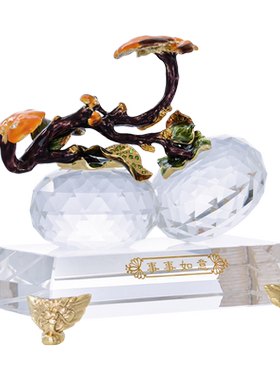 罗比罗丹客厅玄关摆件人造水晶