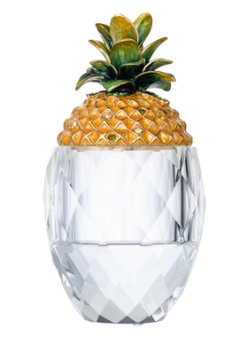 罗比罗丹珐琅彩工艺菠萝摆件