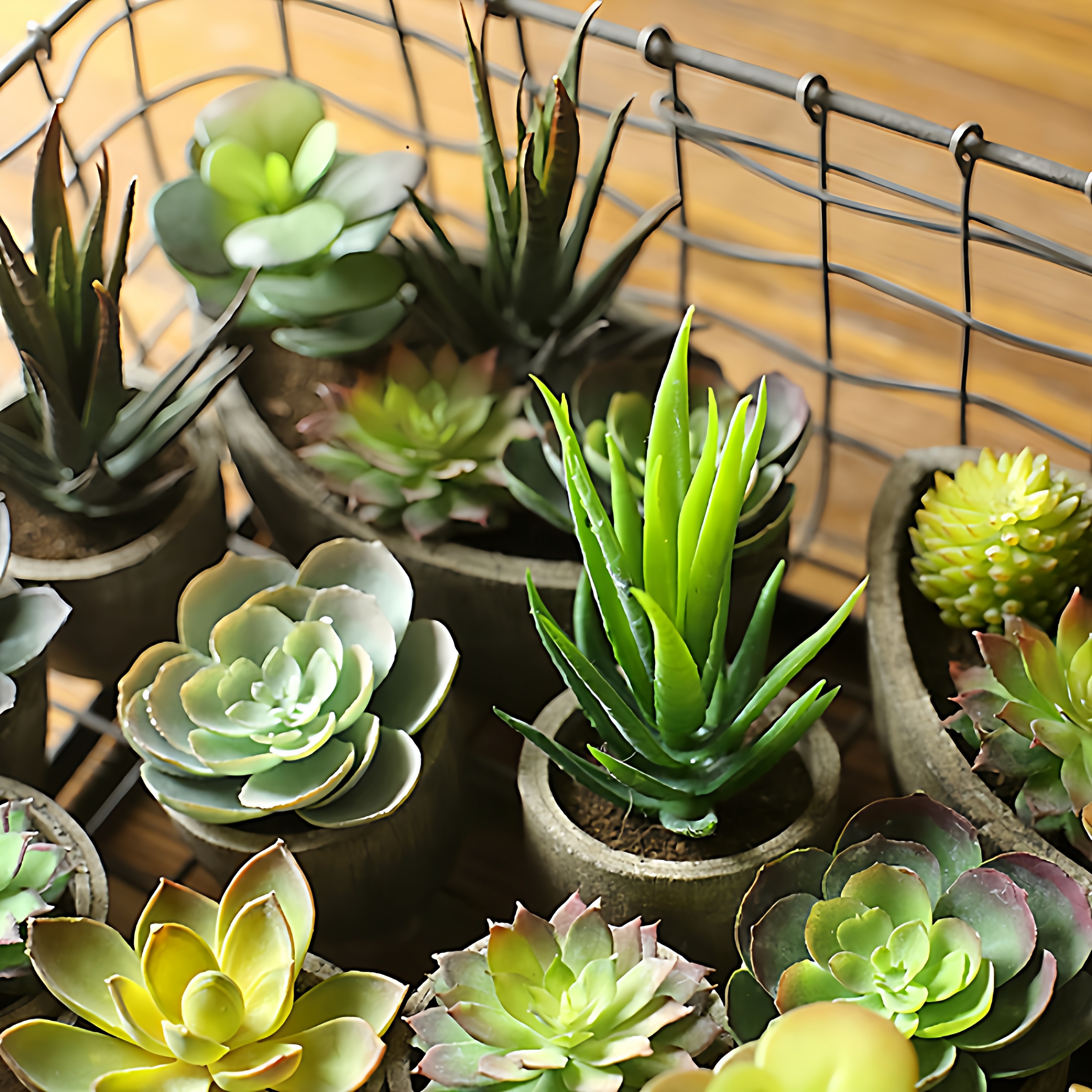 【掬涵】仿真多肉植物景天石莲