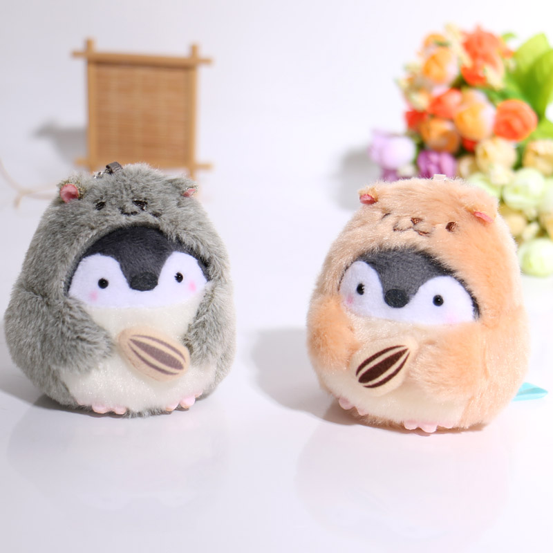 仓鼠企鹅小挂件书包挂饰毛绒