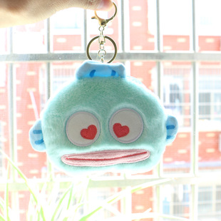 创意卡通可爱小丑鱼零钱包挂件男女学生迷你拉链小钱包耳机包儿童