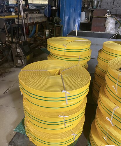 2.5寸60米农用涂塑水带灌溉水带园林塑料抽水泵耐压水带园林