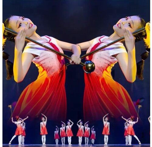 儿童红领巾演出服童心向党舞蹈服中小学生少先队员爱国合唱朗诵服