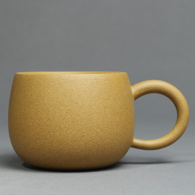 紫云堂纯色纯手工紫砂品茗杯