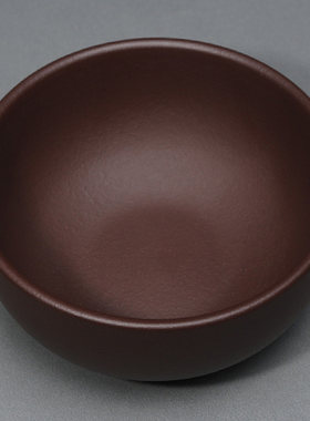 紫云堂饭碗手工紫砂茶碗
