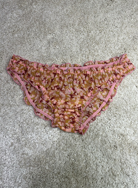 荷兰小众品牌love stori家网眼印花透气女士性感内裤一条包邮