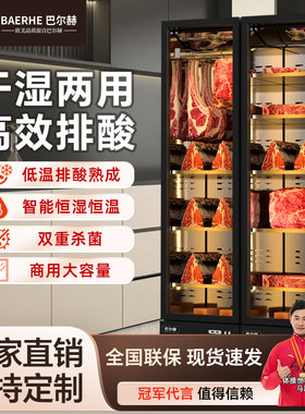 巴尔赫熟成柜牛排商用牛肉排酸干式风冷冷冻冷藏湿式展示柜恒温