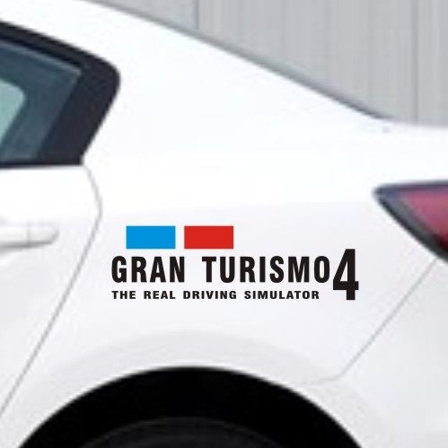 gt4 赛车车贴 车身贴 随意贴 反光个性贴 汽车贴纸 酷炫改装车贴